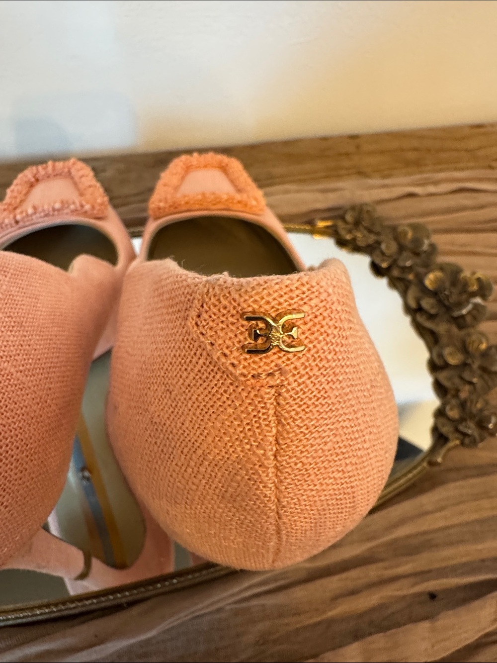Sam Edelman Pink Beaded Pointed Toe Pumps - Picture 11 of 11